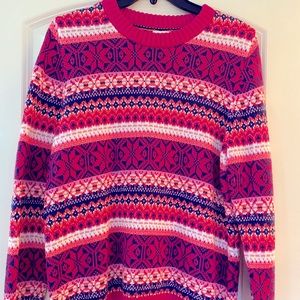 Pink JCrew Sweater
